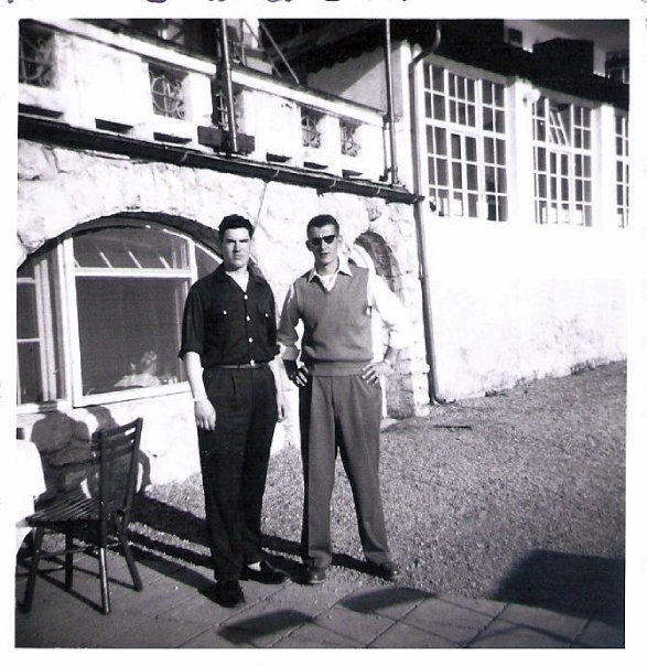 Buddy and Franny in Germany, 1954